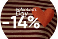 Valentine's Day: -14% на все заказы!